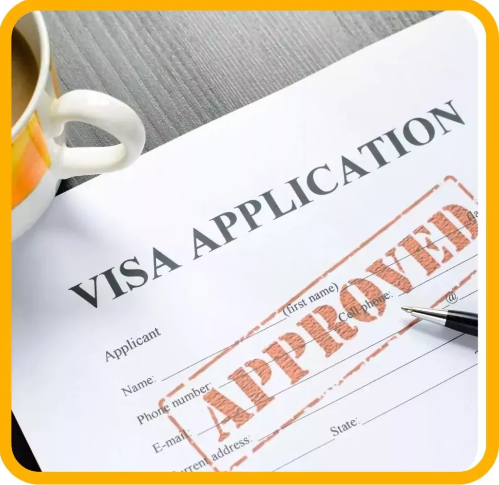 visa application form