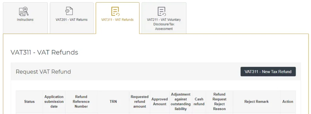 Step-by-step FTA VAT refund process: